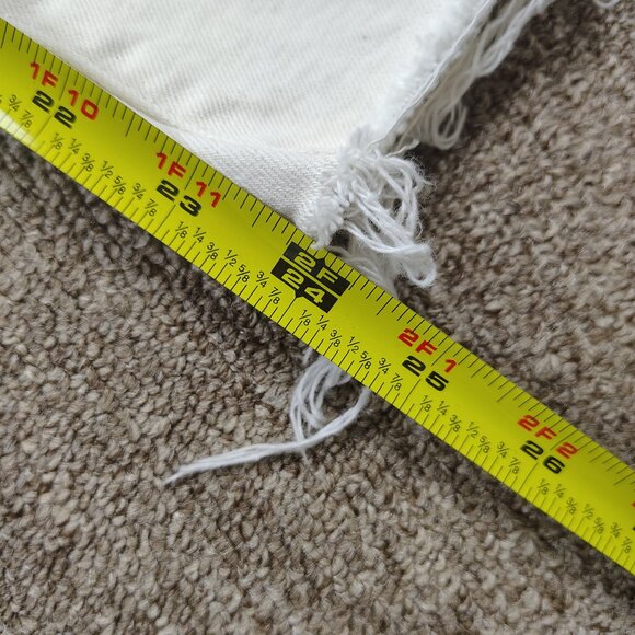 MADEWELL Jeans Women's 25P White Perfect Vintage Wide Leg Crop Stretch Denim - Picture 8 of 8